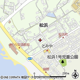 山口県山陽小野田市本山団地周辺の地図