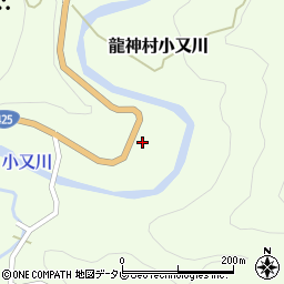 和歌山県田辺市龍神村小又川133周辺の地図