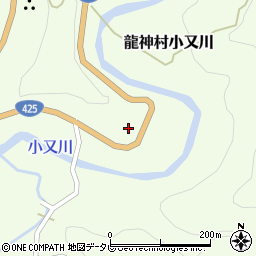 和歌山県田辺市龍神村小又川138-1周辺の地図