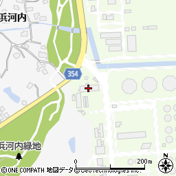 三興株式会社　西部石油内事務所周辺の地図