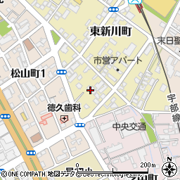 東新川地域　ケアセンター周辺の地図