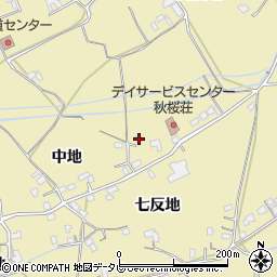 徳島県阿南市羽ノ浦町岩脇中地107周辺の地図
