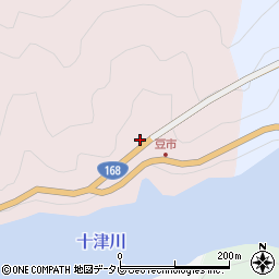 奈良県吉野郡十津川村平谷36周辺の地図