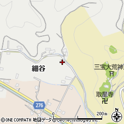 徳島県阿南市羽ノ浦町古毛細谷32周辺の地図