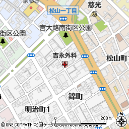 吉永外科医院周辺の地図