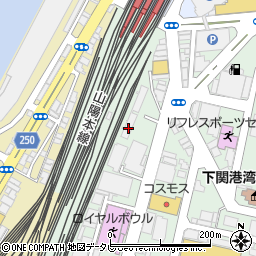 エバーライフグランポート下関駅南壱番館周辺の地図