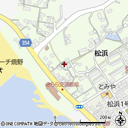 山口県山陽小野田市松浜519-2周辺の地図