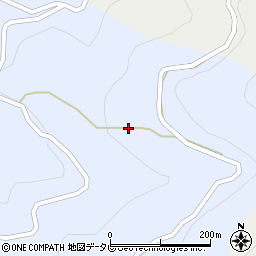 愛媛県四国中央市新宮町新宮1200周辺の地図