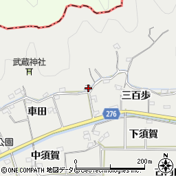 徳島県阿南市羽ノ浦町古毛三百歩1周辺の地図