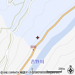 徳島県三好市山城町国政330-3周辺の地図