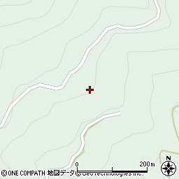 徳島県美馬市穴吹町古宮内田78周辺の地図