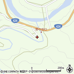 和歌山県日高郡日高川町熊野川5周辺の地図
