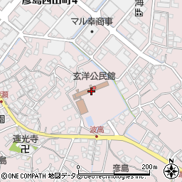 下関市立玄洋公民館周辺の地図