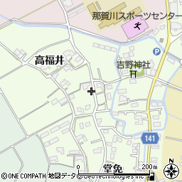 徳島県阿南市那賀川町上福井高福井56-4周辺の地図