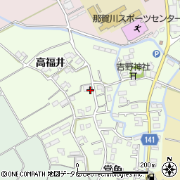 徳島県阿南市那賀川町上福井高福井56周辺の地図