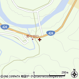 和歌山県日高郡日高川町熊野川841周辺の地図