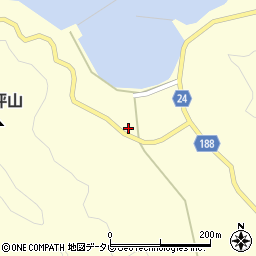 和歌山県日高郡日高町志賀3885周辺の地図