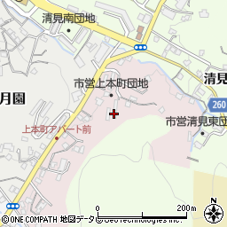 福岡県北九州市門司区上本町5周辺の地図