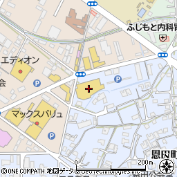 コープここと宇部店周辺の地図