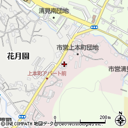 福岡県北九州市門司区上本町4-7周辺の地図