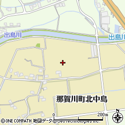 徳島県阿南市那賀川町北中島周辺の地図