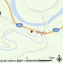 和歌山県日高郡日高川町熊野川11周辺の地図