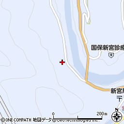 愛媛県四国中央市新宮町新宮421周辺の地図