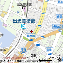 福岡県北九州市門司区浜町1周辺の地図