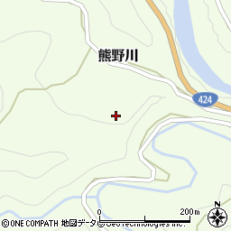 和歌山県日高郡日高川町熊野川98周辺の地図