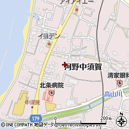 中須賀集会所周辺の地図