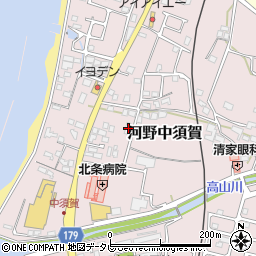 中須賀集会所周辺の地図