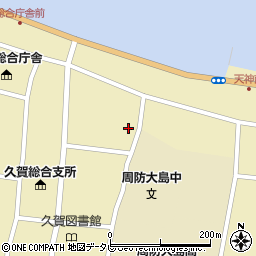 久賀郵便局周辺の地図