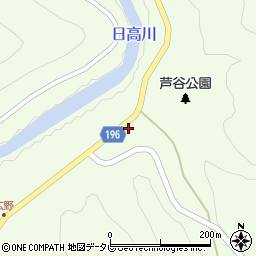 和歌山県日高郡日高川町高津尾909周辺の地図