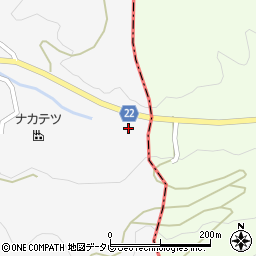 徳島県勝浦町（勝浦郡）沼江（大原）周辺の地図