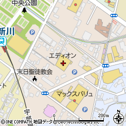 エディオン宇部店周辺の地図