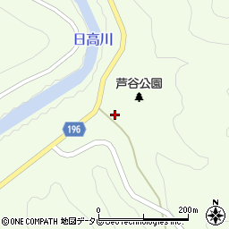 和歌山県日高郡日高川町高津尾874-1周辺の地図