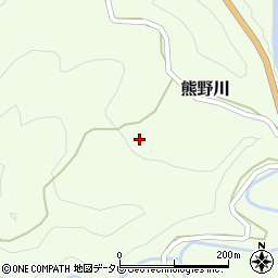 和歌山県日高郡日高川町熊野川118周辺の地図