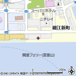 山口県下関市細江新町周辺の地図