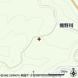 和歌山県日高郡日高川町熊野川142周辺の地図
