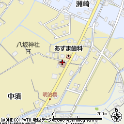 羽ノ浦郵便局周辺の地図