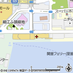 西日本汽船株式会社　海務部周辺の地図
