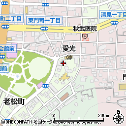 愛光幼稚園周辺の地図