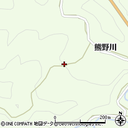 和歌山県日高郡日高川町熊野川143周辺の地図