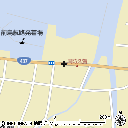 久賀漁協周辺の地図