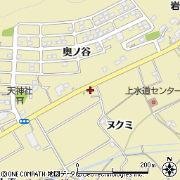 徳島県阿南市羽ノ浦町岩脇（ヌクミ）周辺の地図