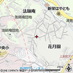 福岡県北九州市門司区花月園5-1周辺の地図