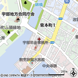 宇部興産海運船舶倉庫周辺の地図