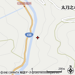 貞光川周辺の地図