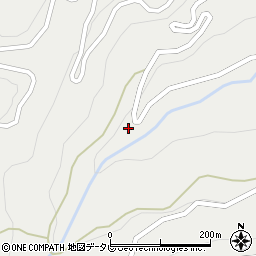 愛媛県四国中央市新宮町上山3600周辺の地図