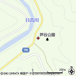 和歌山県日高郡日高川町高津尾852-1周辺の地図
